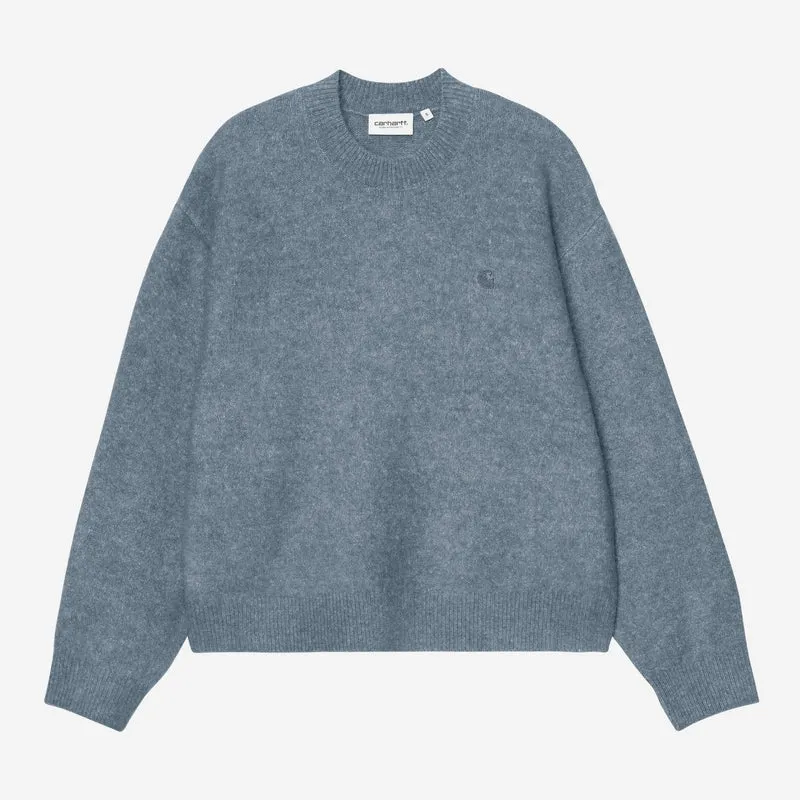 Carhartt WIP Curtis-tröja för kvinnor | Tangled Shady Blue