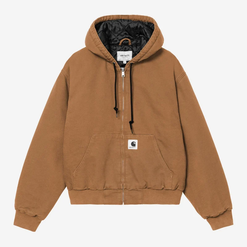 Carhartt WIP Kvinnor OG Active Jacka | WIP Hamilton Brun Tobak