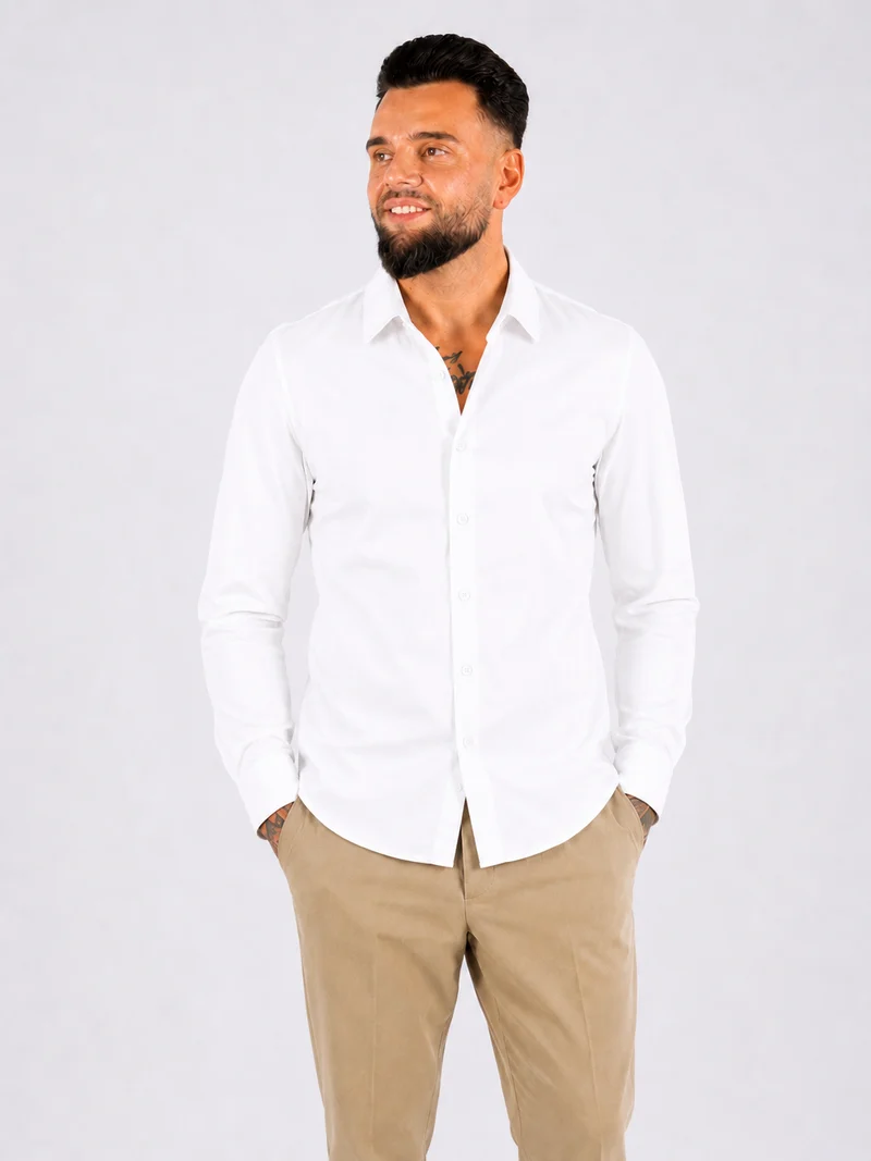 Shirt Elastico white