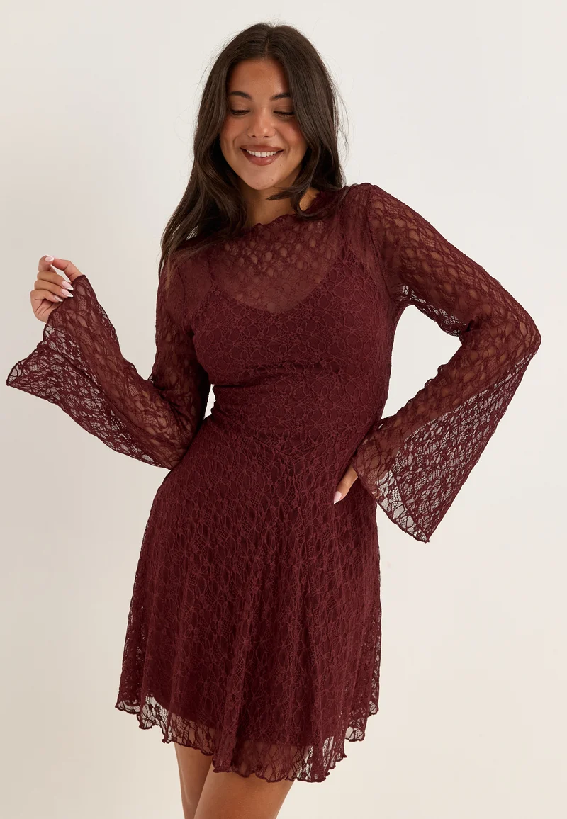 Lace Mini Dress