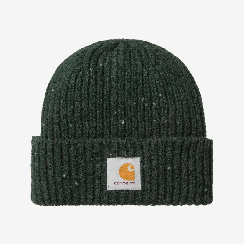 Carhartt WIP Unisex Anglistic Speckled Beanie | Speckled Dark Scarab