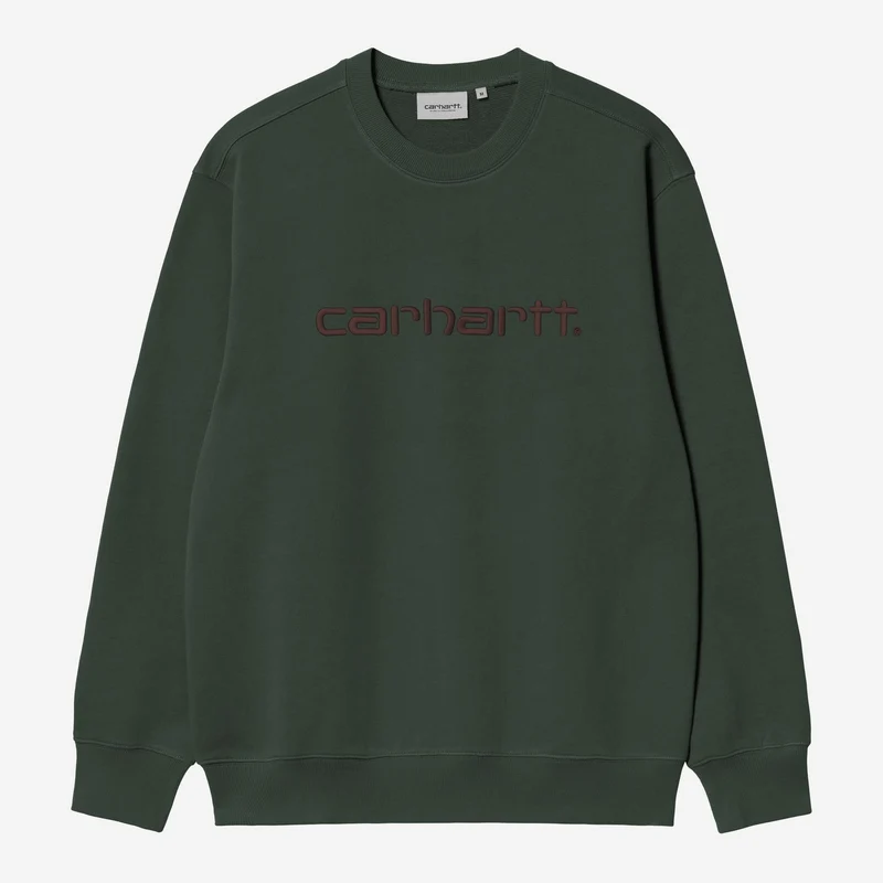 Carhartt WIP Herr Carhartt Tröja | Mörk Scarab Palisander