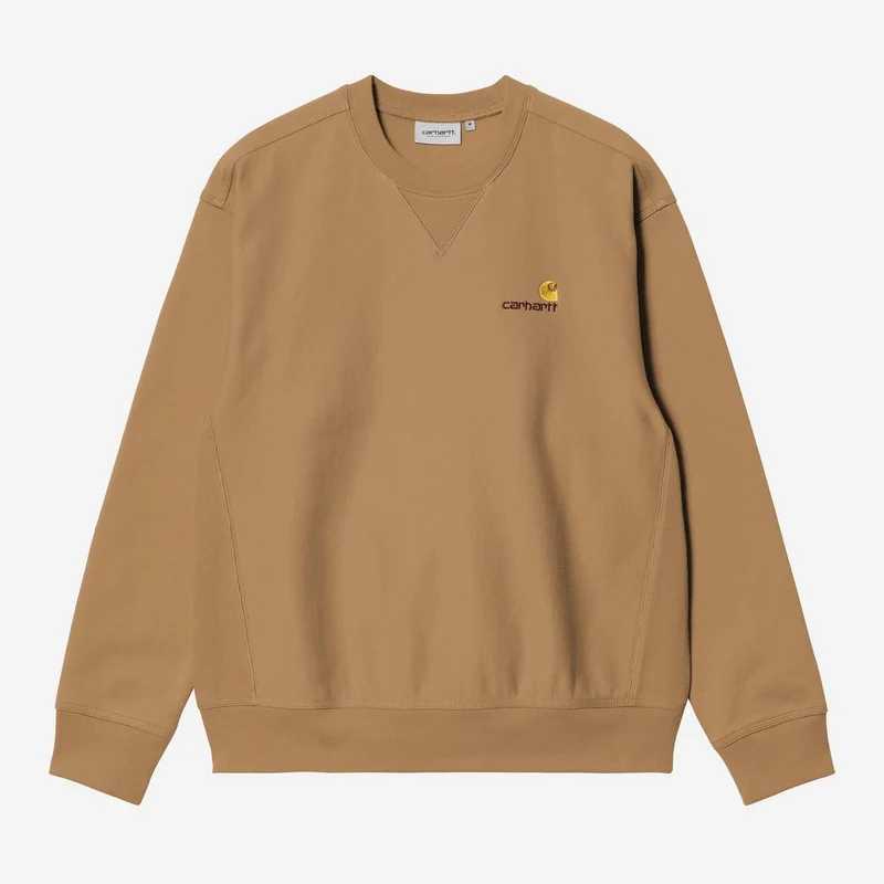 Carhartt WIP Herr American Script Träningströja | WIP Dusty H