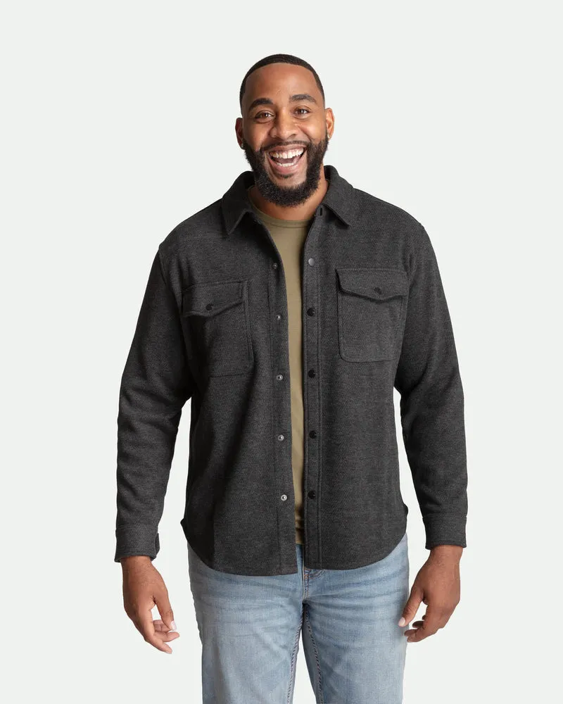Shirt Jacket / Black