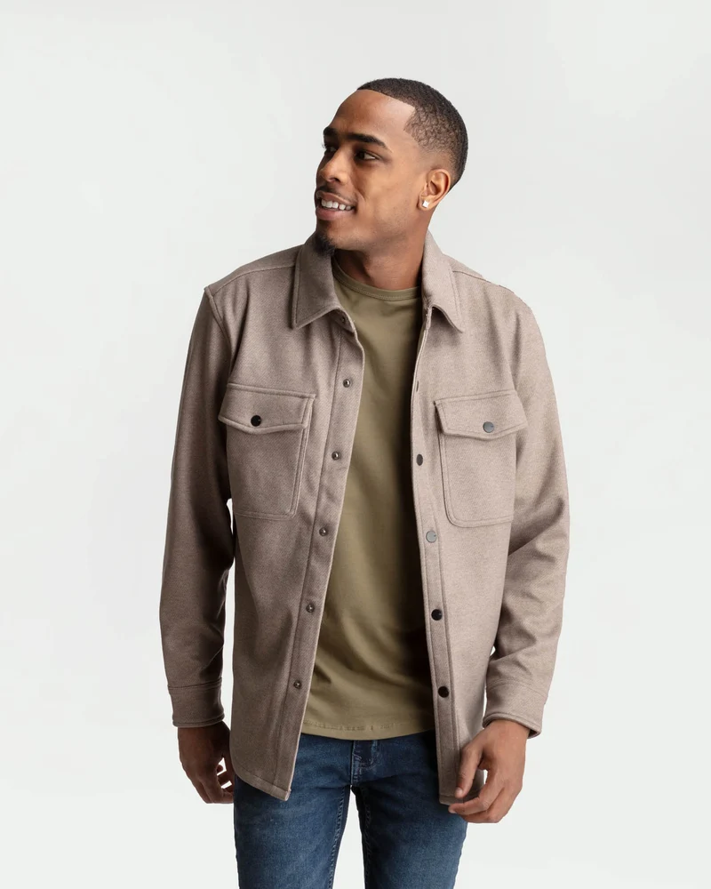 Shirt Jacket / Oatmeal