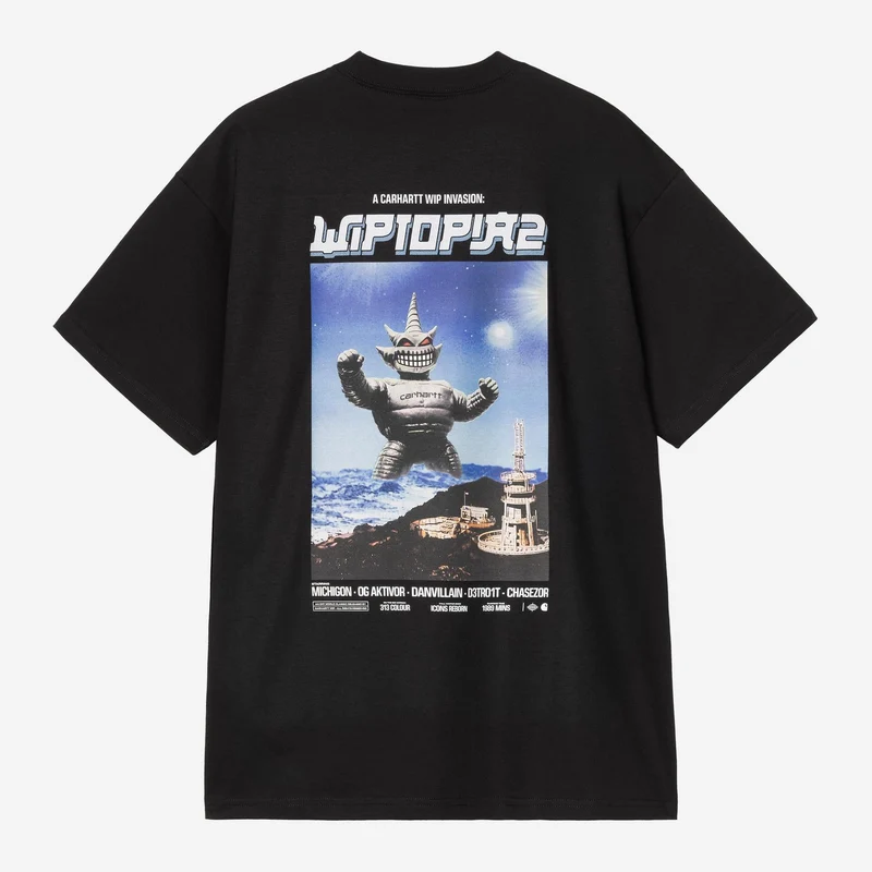 Carhartt WIP Herr Wiptopia II T-shirt | Svart