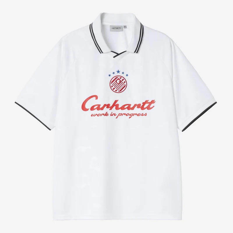 Carhartt WIP Herr Terrace Fotboll T-shirt | Vit