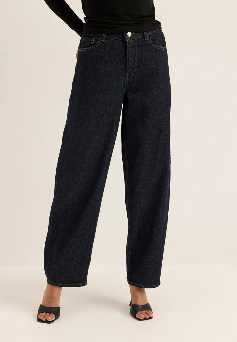 Pcgrace Mw Barrel Ank Jeans