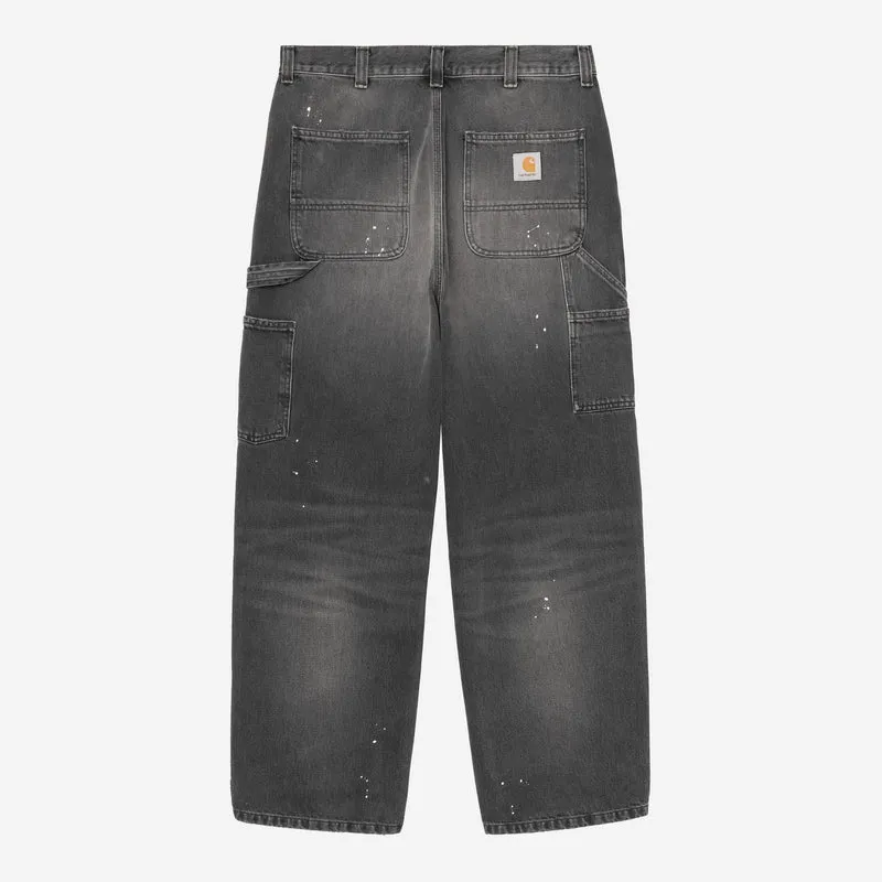 Carhartt WIP Herr OG Single Knee Byxor | Svart Destroy Wash