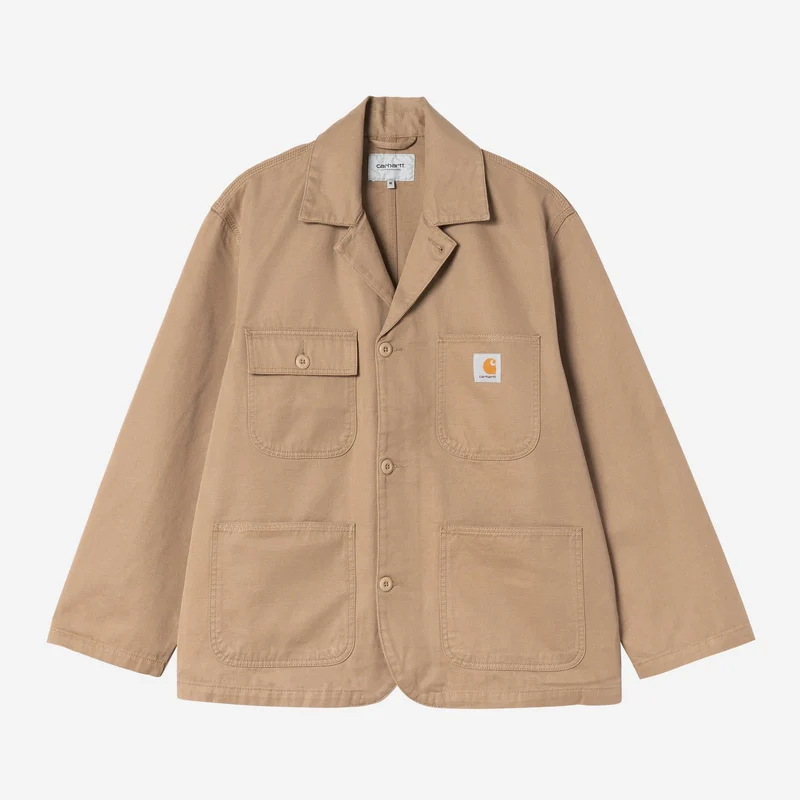 Carhartt WIP Brader Kavaj Herr | Skinnrosa Läder