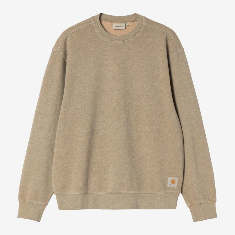 Carhartt WIP Caspian tröja för män | Dusty Hamilton brun, garmentfärgad