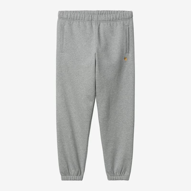 Carhartt WIP Herr Chase Mjukisbyxor | Grå Ljung