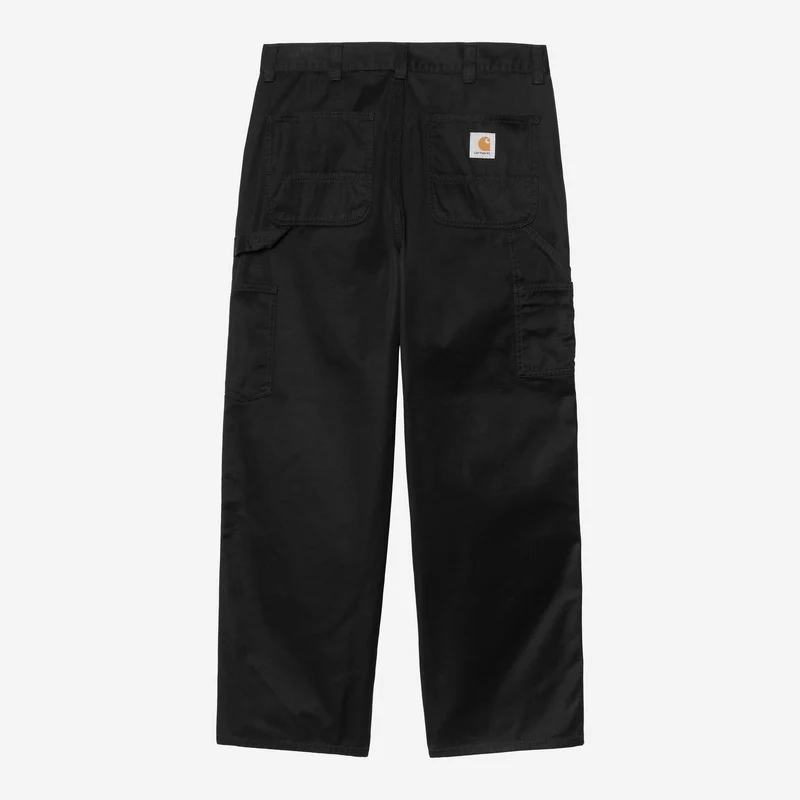 Carhartt WIP Herr OG Single Knee Byxor | Svarta Sköljda