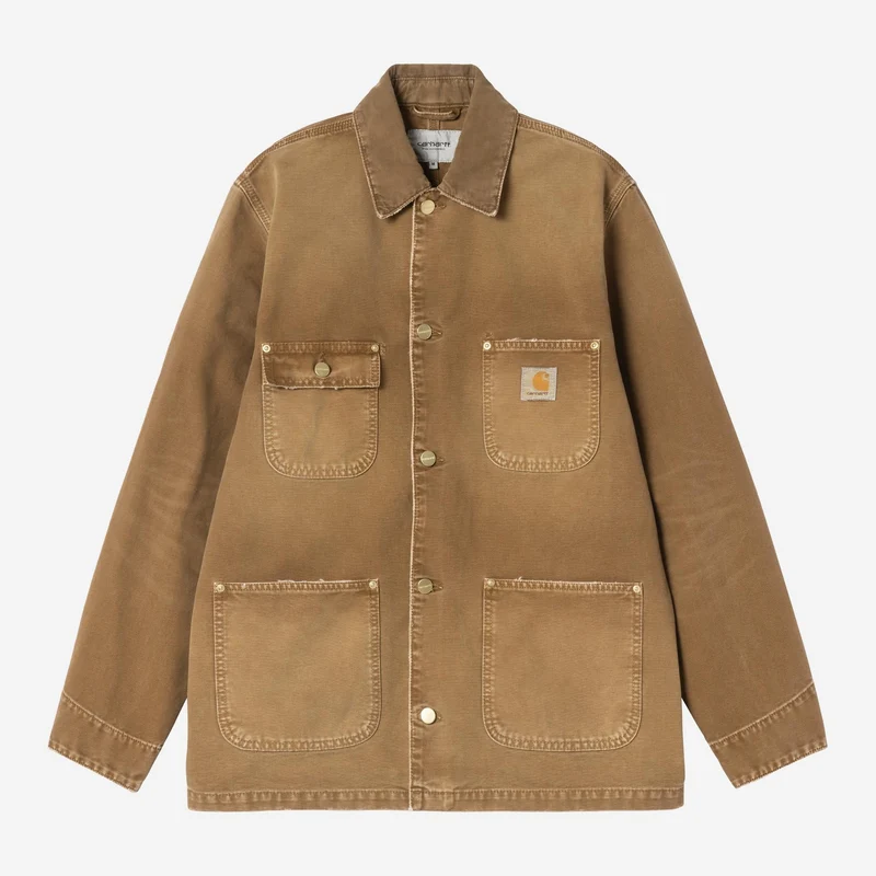 Carhartt WIP Herr OG Chore-kappa | Hamilton brun Destroy Wash