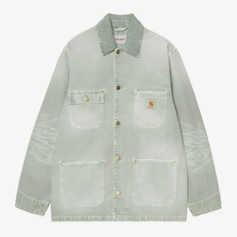 Carhartt WIP Herr OG Chore-kappa | Skuggig grön Destroy Wash