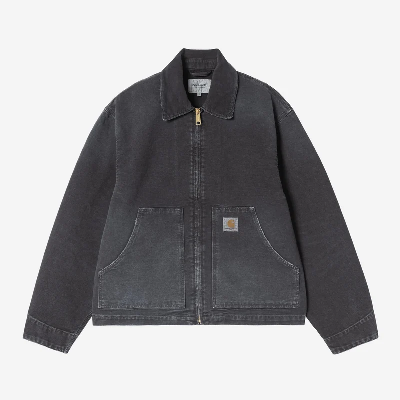 Carhartt WIP Herr OG Arcan Jacka | Black Destroy Wash