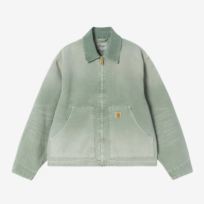 Carhartt WIP Herr OG Arcan Jacka | Shady Green Destroy Wash