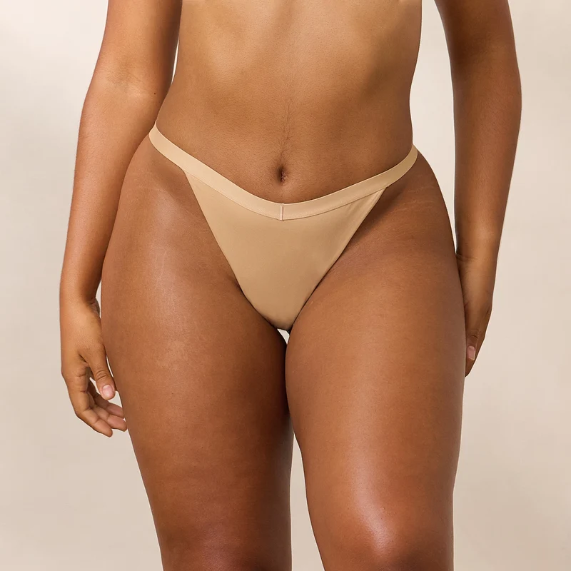 Everyday Comfort G-String - Sandfärgad