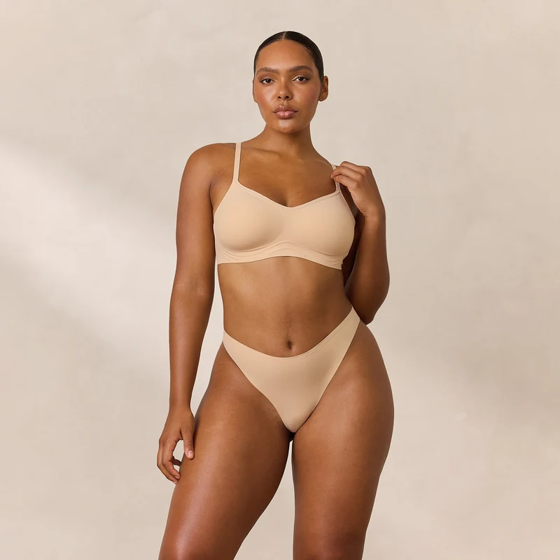 Everyday Flex Bralette - Sandfärgad