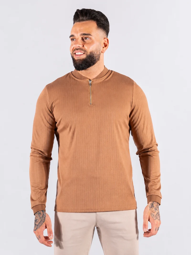 Zipper Montreal light brown