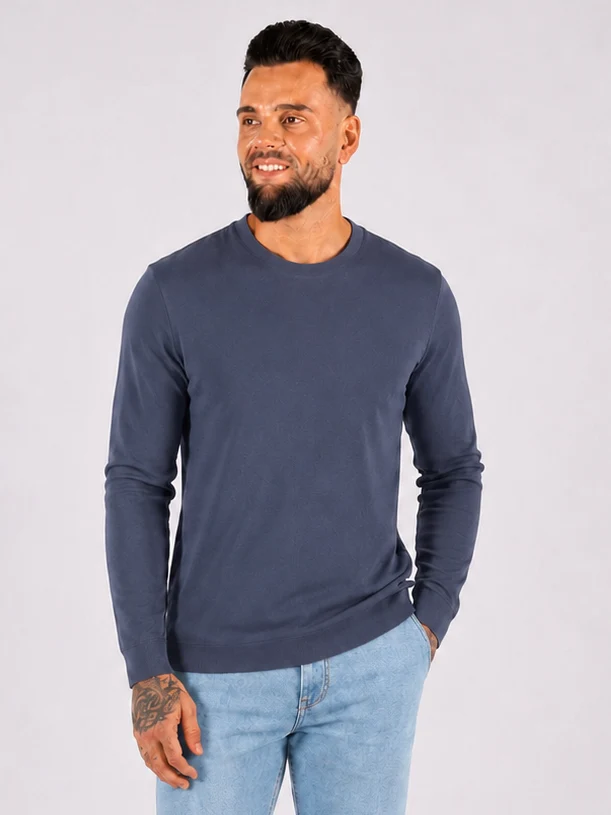 Crewneck Sweatshirt - Navy
