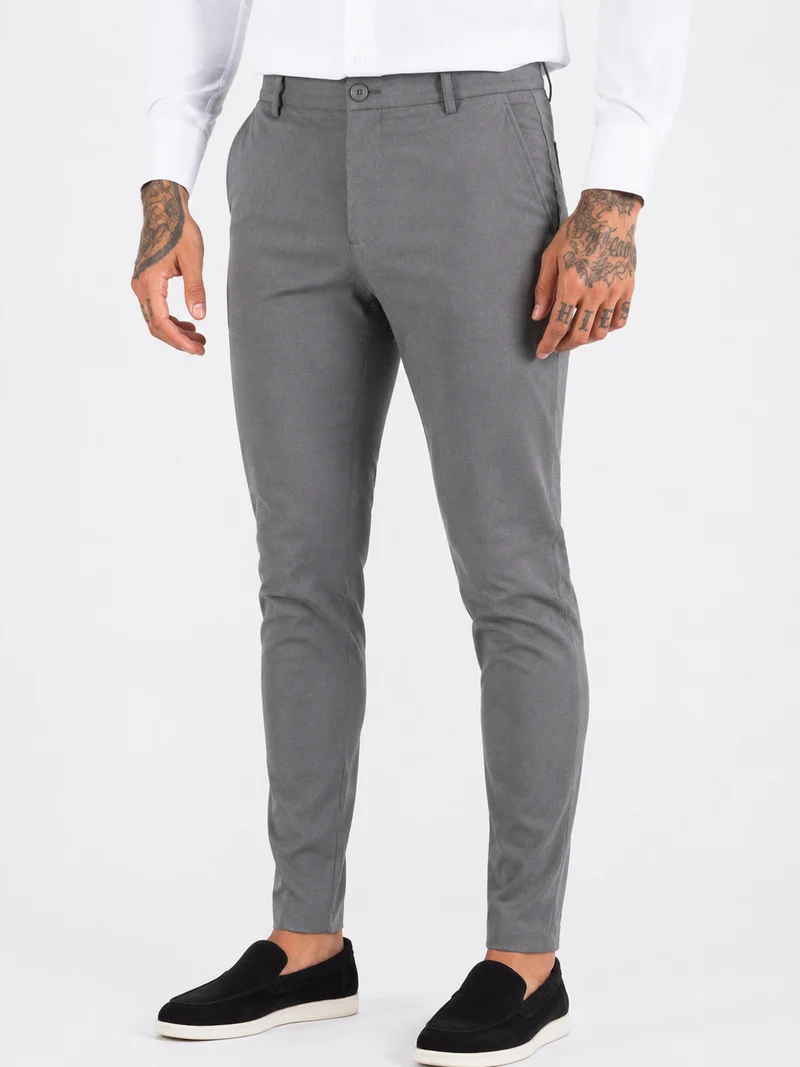 Pantalon Regular Fit Grey