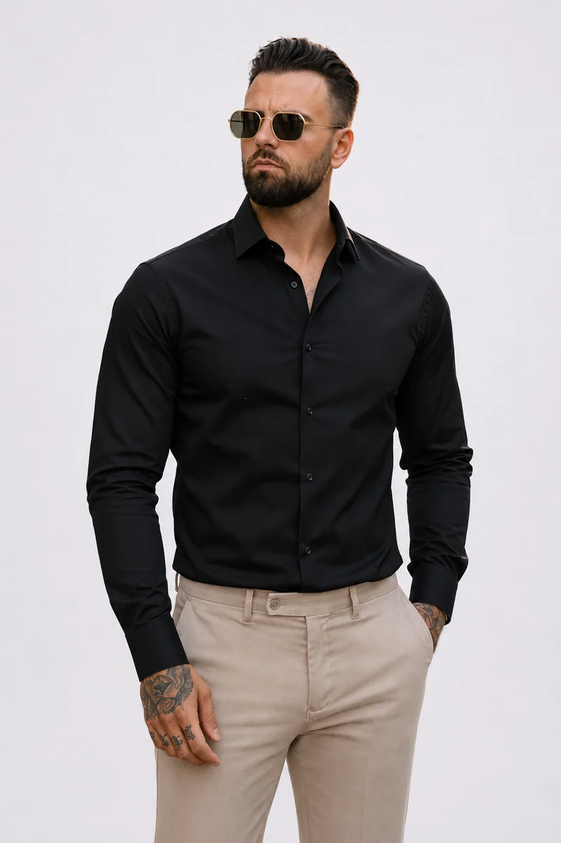 Overhemd Black