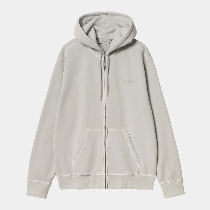 Carhartt WIP Herr Duster Script Zip Front Jacka Hoodie - Basalt