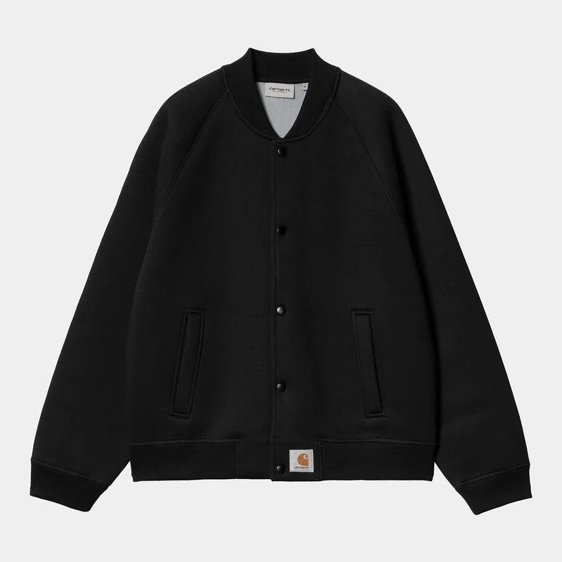 Carhartt WIP Herr Car-Lux Bomber Liner - Svart / Grå