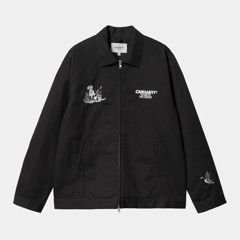 Carhartt WIP Herr Ducks Jacka - Svart
