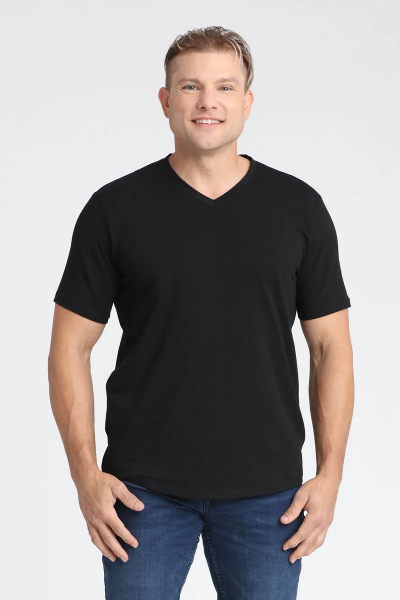 Organic V-Neck T-Shirt (Slim Fit)