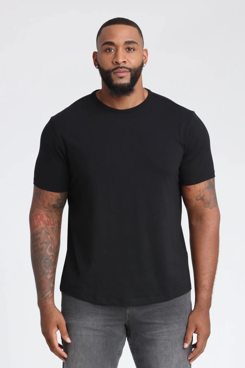 Organic Crew Neck T-Shirt (Slim Fit)