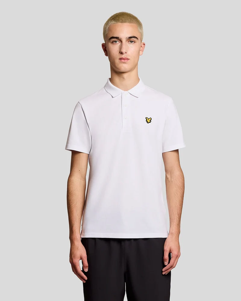 Lyle & Scott Herr Sport Poloshirt | Vit