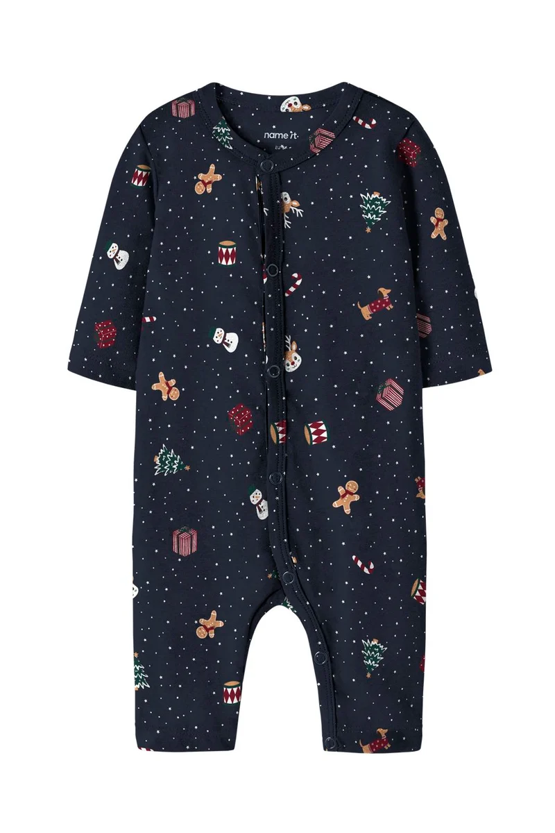 Name It - Nbnvismas Ls Nightsuit - 5124774 Navy Blazer Christmas