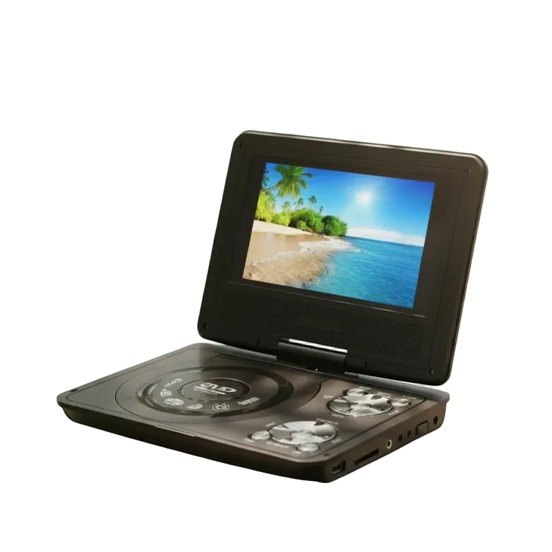 PortableDVD: Uppladdningsbar Bärbar DVD Filmspelare