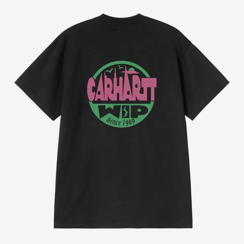 Carhartt WIP Män LuggT-shirt med åldersmärkning | Svart