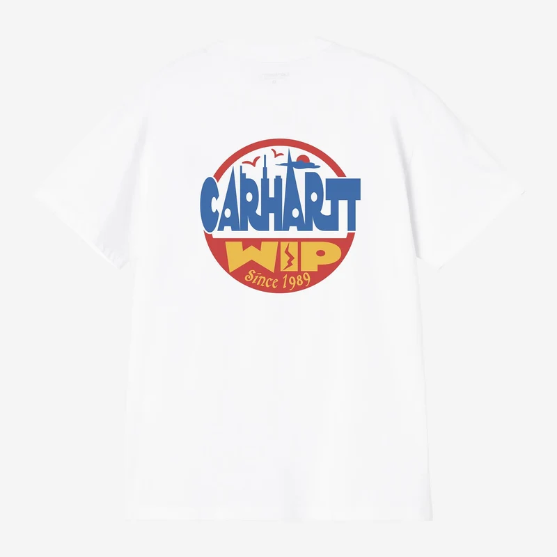 Carhartt WIP Män LuggT-shirt med åldersmärkning | Vit