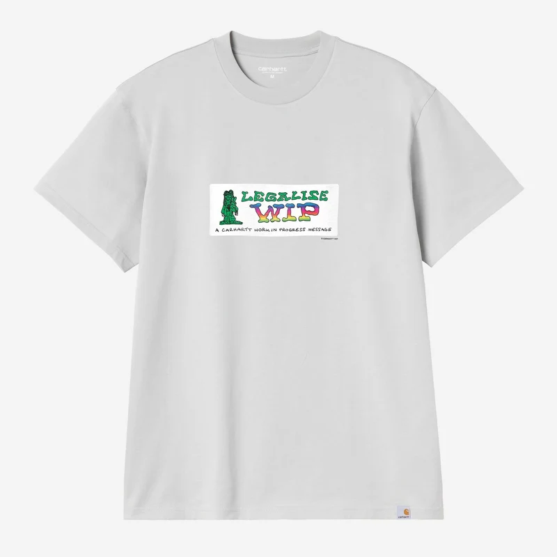 Carhartt WIP T-shirt med stötfångardekaler för män | Pontiki
