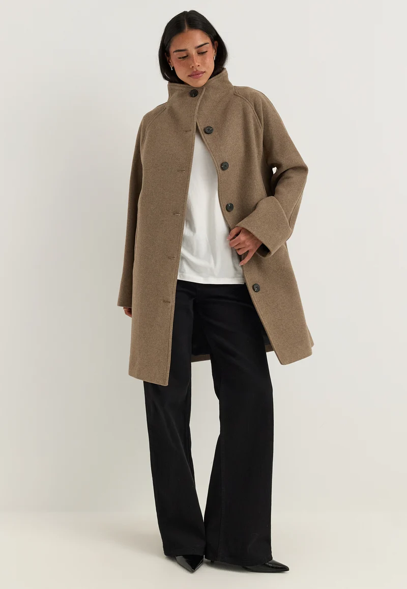 Slwzia-vinni Wool Blend Coat