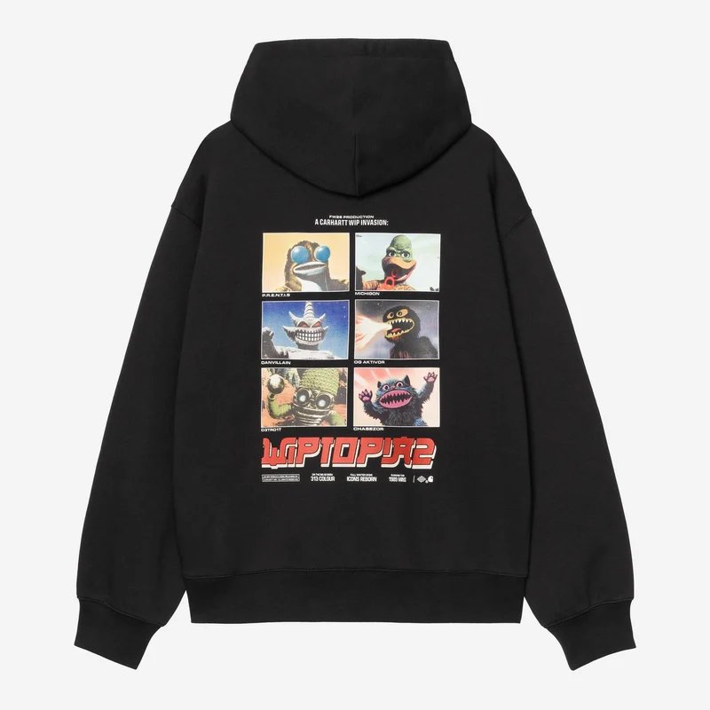 Carhartt WIP Wiptopia II Hoodie Herr | Svart