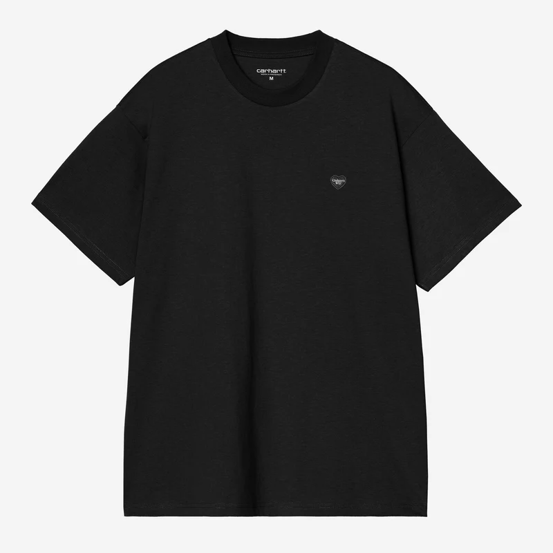 Carhartt WIP Herr Liten Hjärtformad T-shirt | Svart