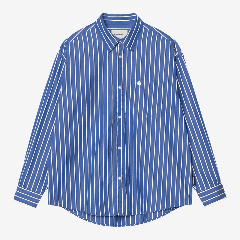 Carhartt WIP Randig Gowan-skjorta för män | Lapis