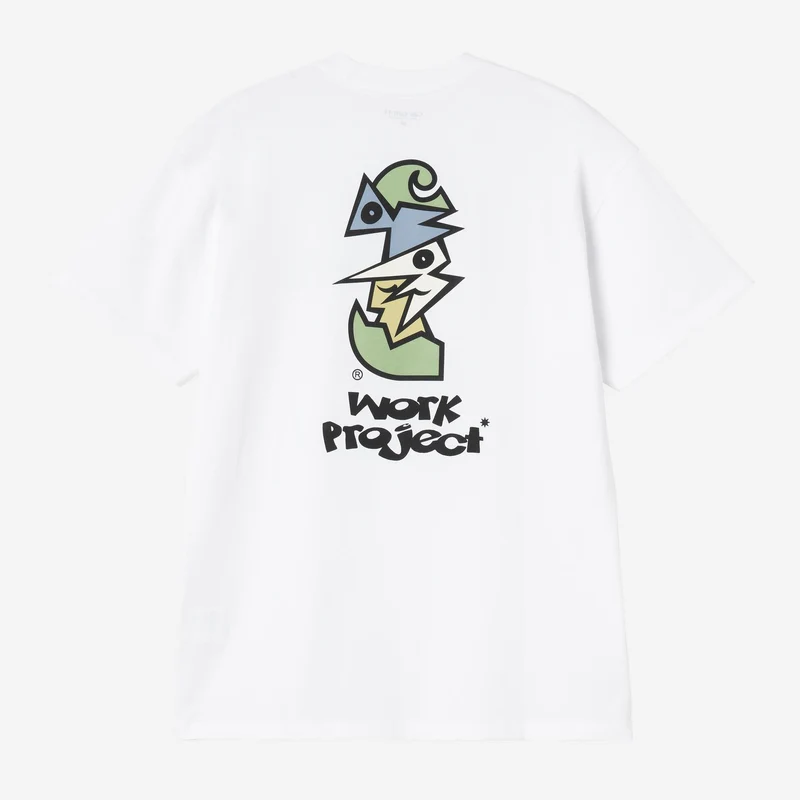 Carhartt WIP Kubistisk T-shirt Herr | Vit