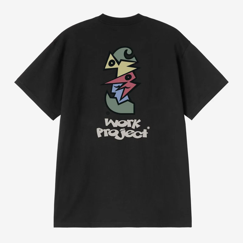 Carhartt WIP Kubistisk T-shirt Herr | Svart