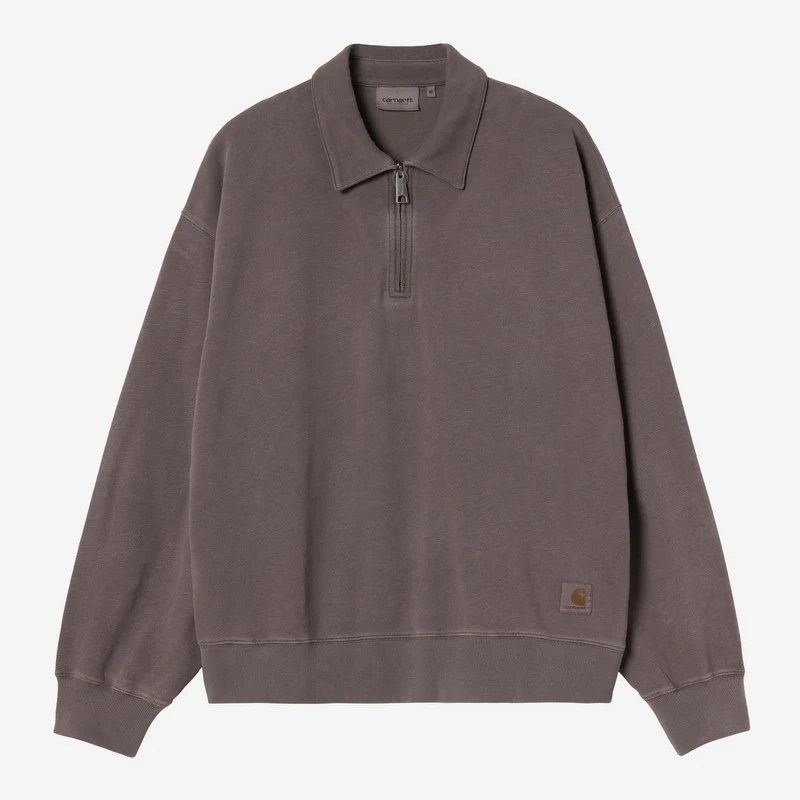 Carhartt WIP Herr Harper pikétröja | Tobaksfärgad