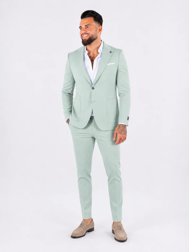 Suit two piece Ibiza mint green