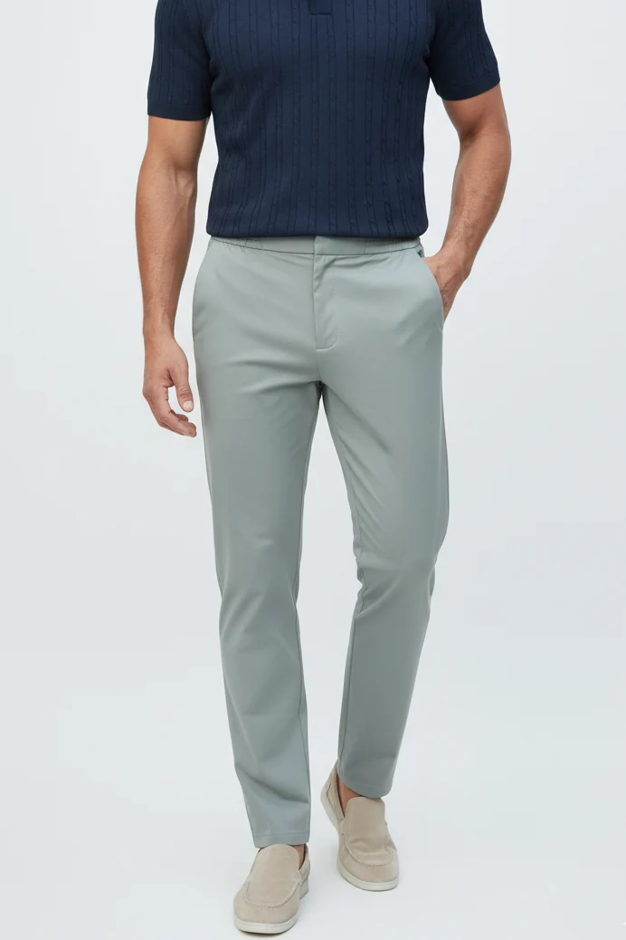 Pantalon jogger comfort green