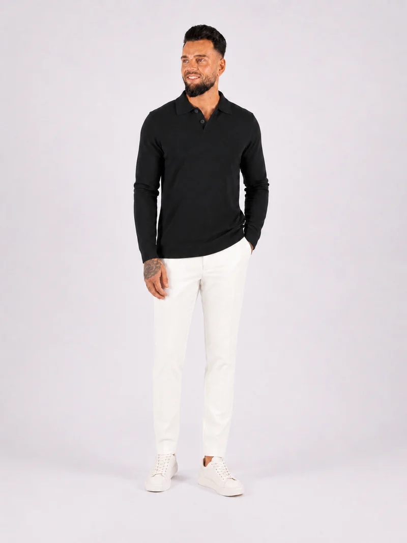 Pantalon Athene straight fit white
