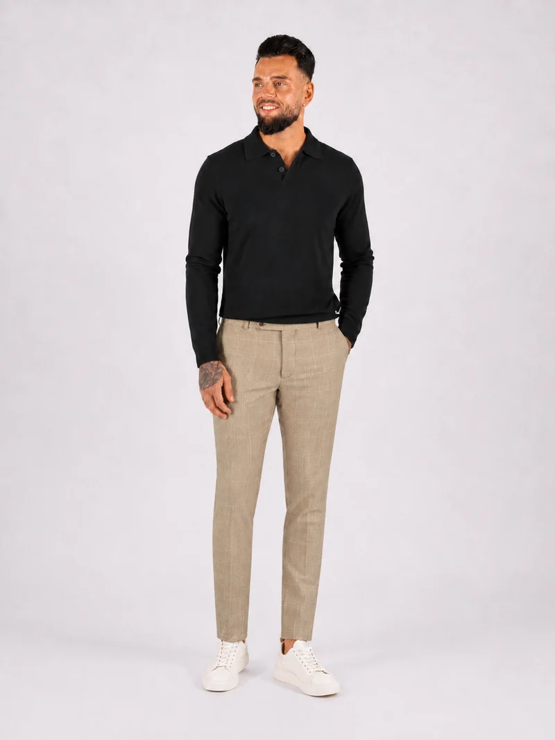 Pantalon Oxford camel