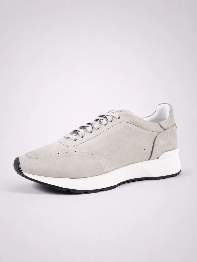 Sneaker Bentayga suede grijs